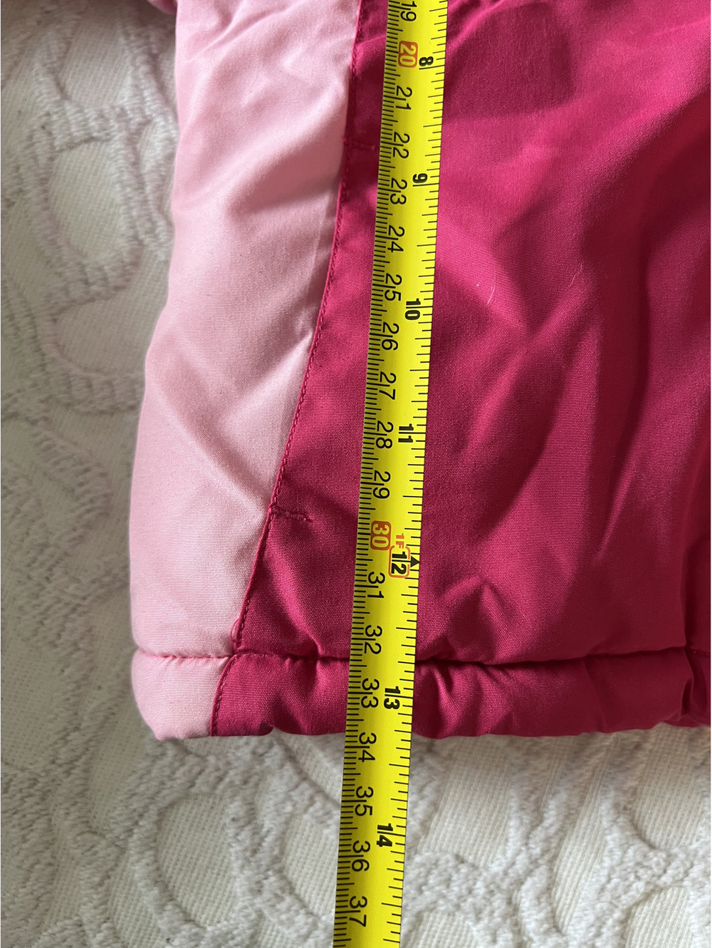 Vintage Nike Y2K Silver Tag Pink Girls Winter Coat - Picture 8 of 8